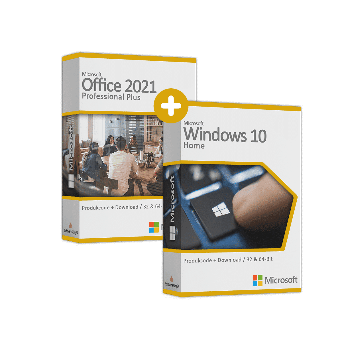 Microsoft Office 2021 Professional Plus & Windows 10 Home (Paket) 