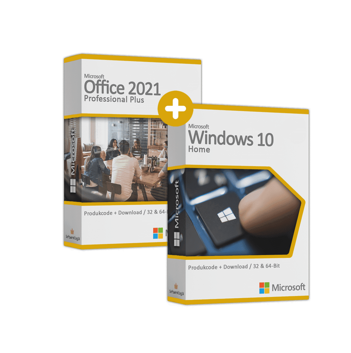 Microsoft Office 2021 Professional Plus & Windows 10 Home (Bundle) - Softwareking24