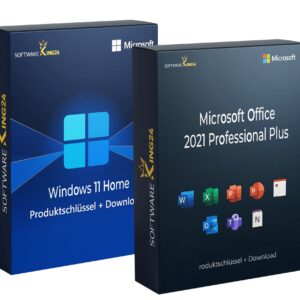 Microsoft Office 2021 Professional Plus & Windows 11 Home (Bundle)