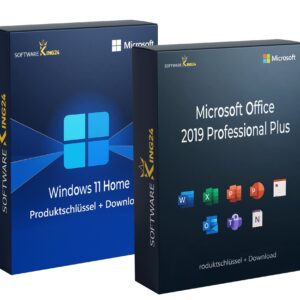 Microsoft Office 2019 Professional Plus & Windows 11 Home (Bundle)