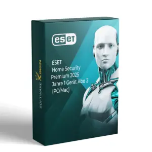 ESET Home Security Premium 2025 – 2 Jahre 1 Gerät Abo (PC/Mac)