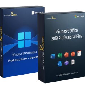 Microsoft Office 2019 Professional Plus & Windows 10 Professional (Bundle)