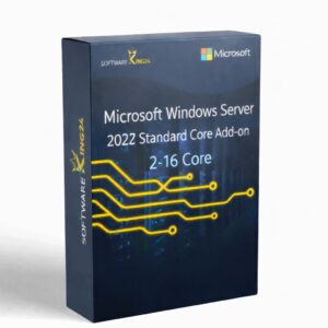 Microsoft Windows Server 2022 Standard Core Add-On 2 Core – 16 Core