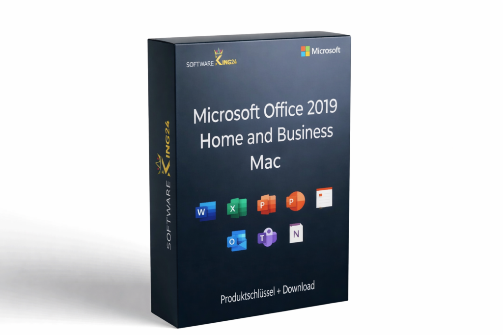 Microsoft Office 2019 Home and Business Mac Box
