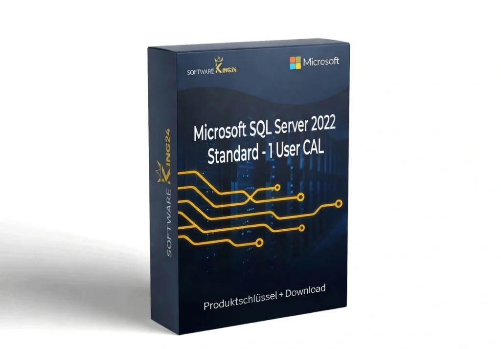 Microsoft SQL Server 2022 Standard – 1 User CAL