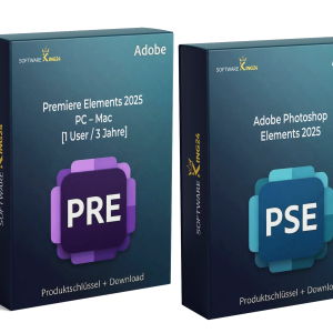 Adobe Photoshop Elements 2025 & Premiere Elements 2025 PC - Mac [1 User / 3 Jahre]