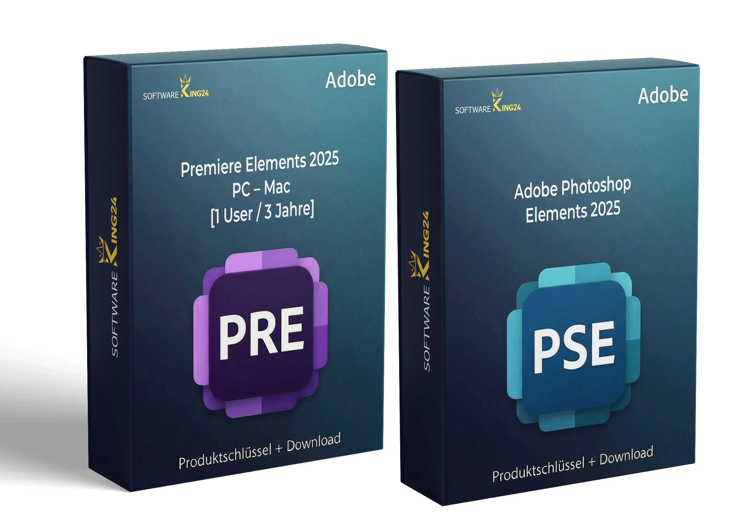 Adobe Photoshop Elements 2025 & Premiere Elements 2025 PC - Mac [1 User / 3 Jahre]