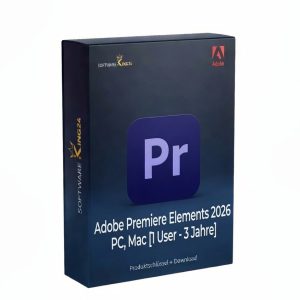 Adobe Premiere Elements 2026 PC, Mac [1 User - 3 Jahre]