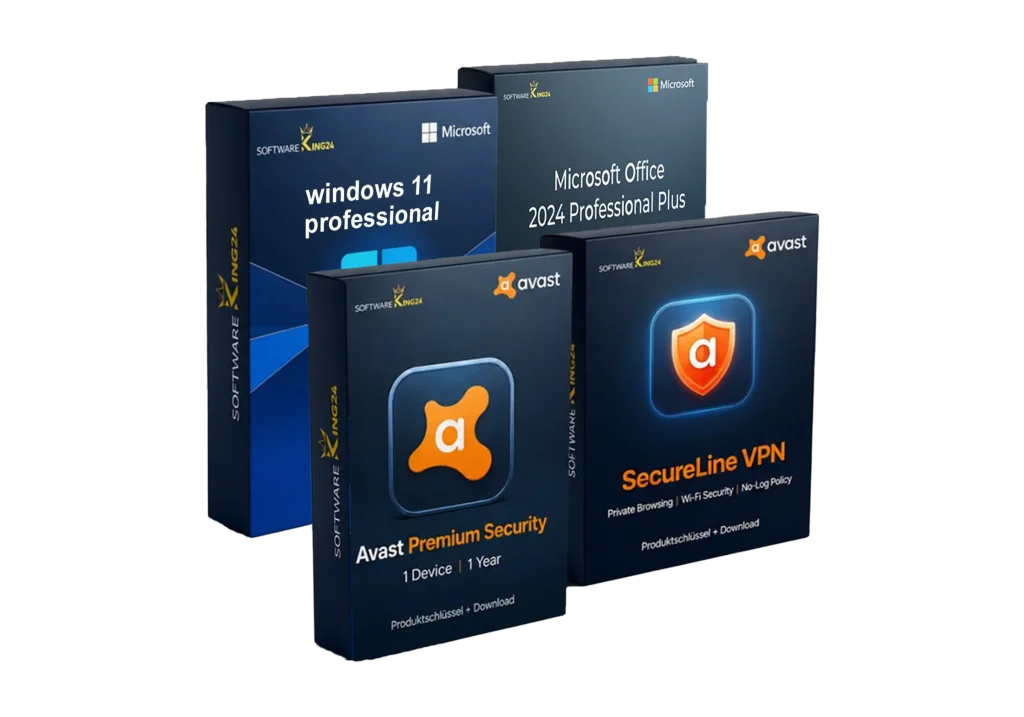 Windows 11 Pro Komplettpaket mit Office & Avast kaufen