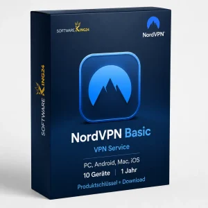 NordVPN Basic VPN Service (10 Geräte, 1 Jahr)