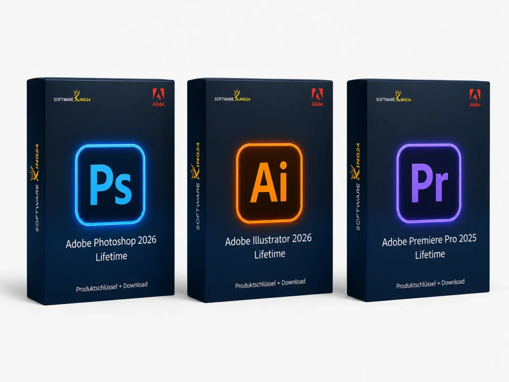 Photoshop 2026 + Illustrator 2026 + Premiere Pro 2025