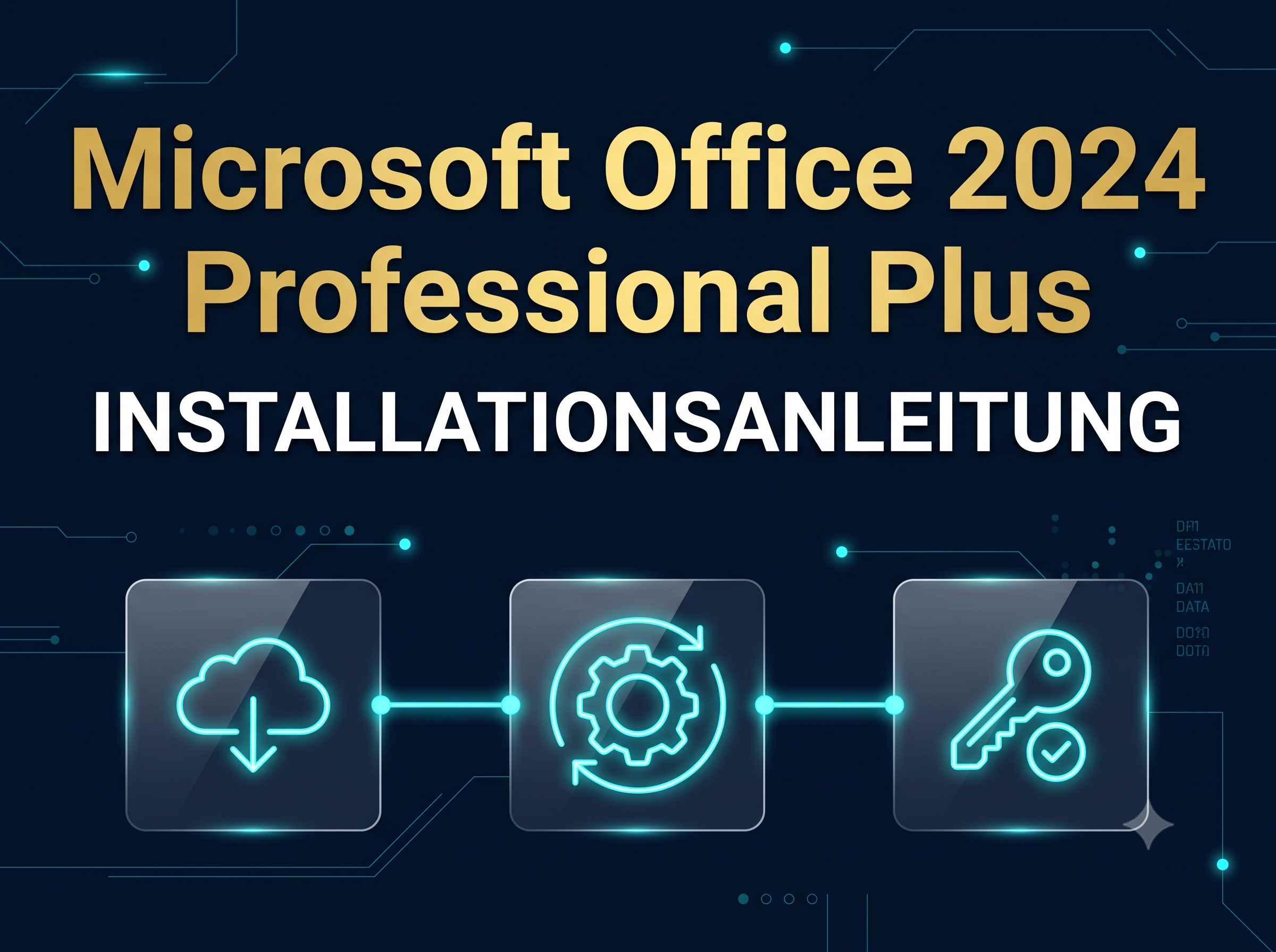 Installations und Aktivierungsanleitung für Microsoft Office 2024 Professional Plus