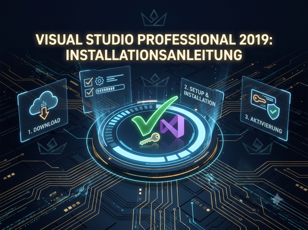 Visual Studio Professional 2019 Installationsanleitung