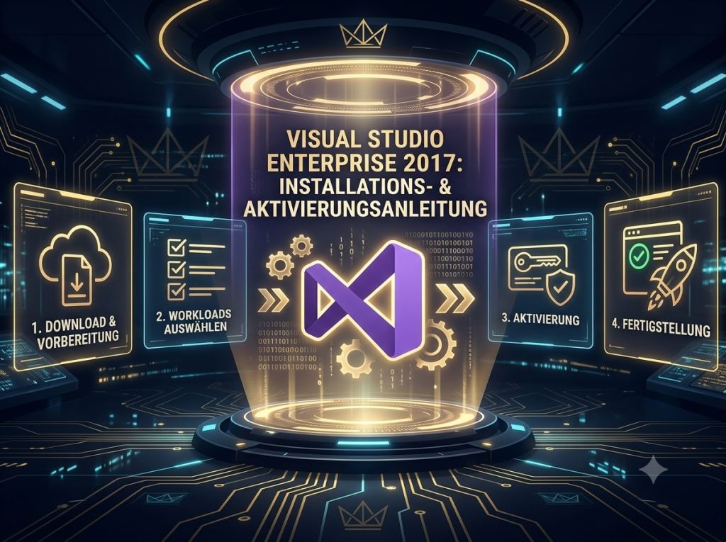 Visual Studio Enterprise 2017 Installationsanleitung
