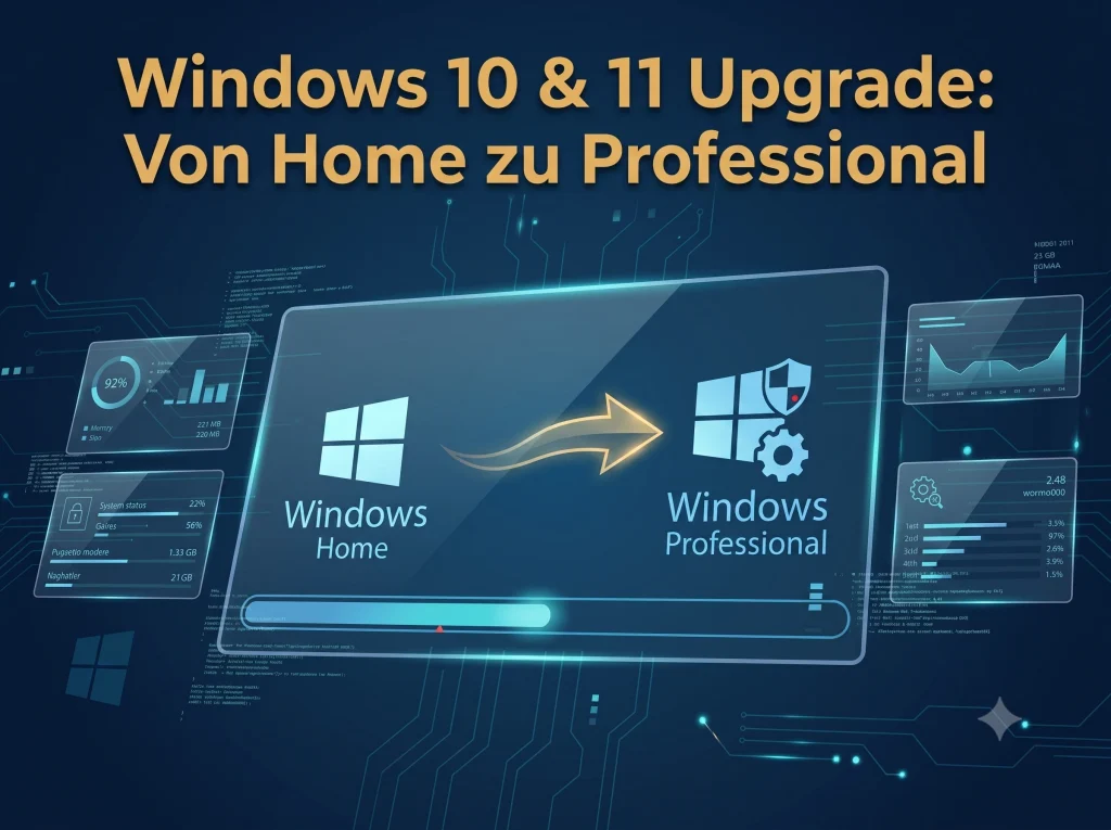 Windows 10/11 Upgrade [Home zu Professional]