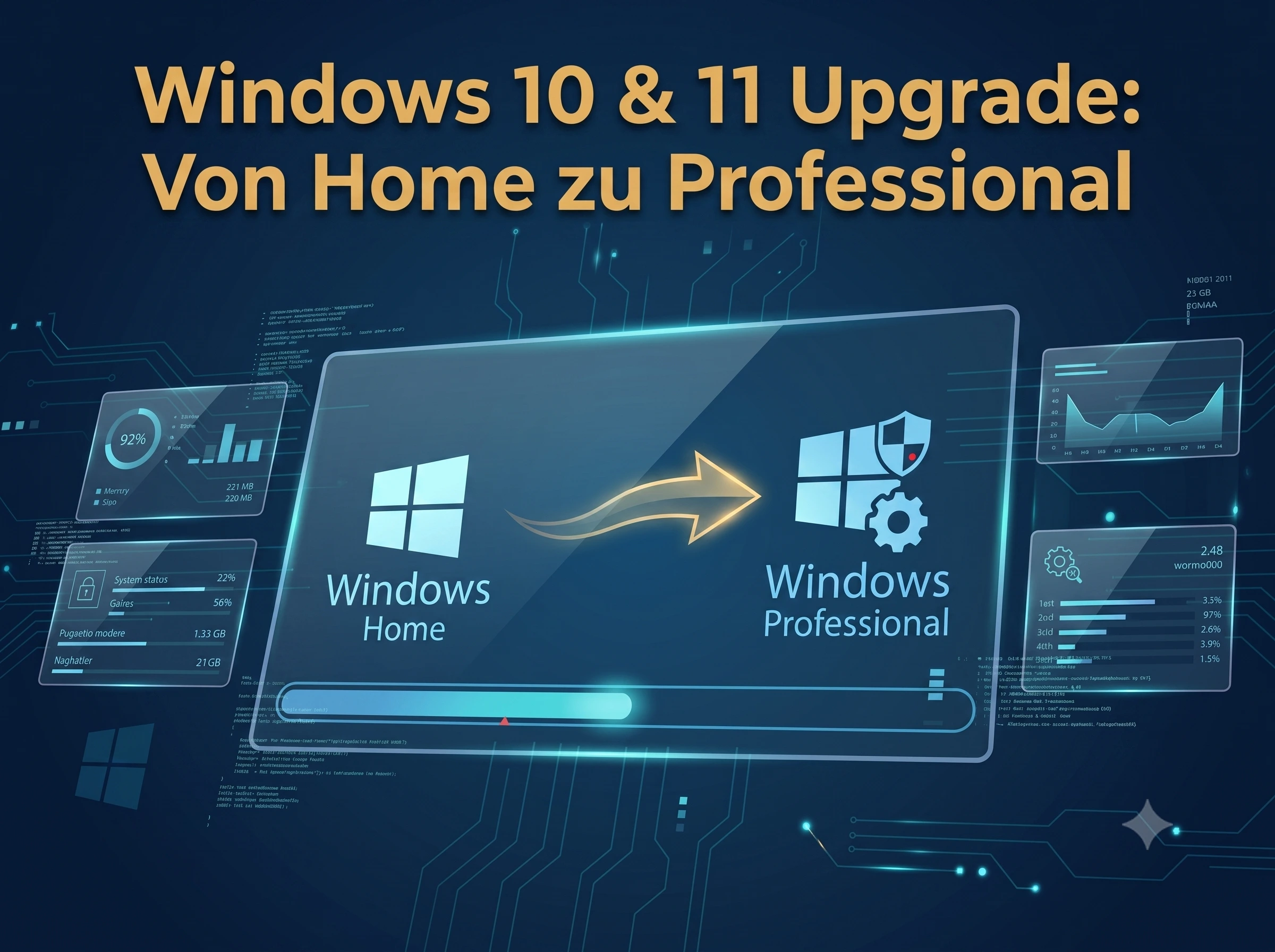 Windows 10/11 Upgrade [Home zu Professional]